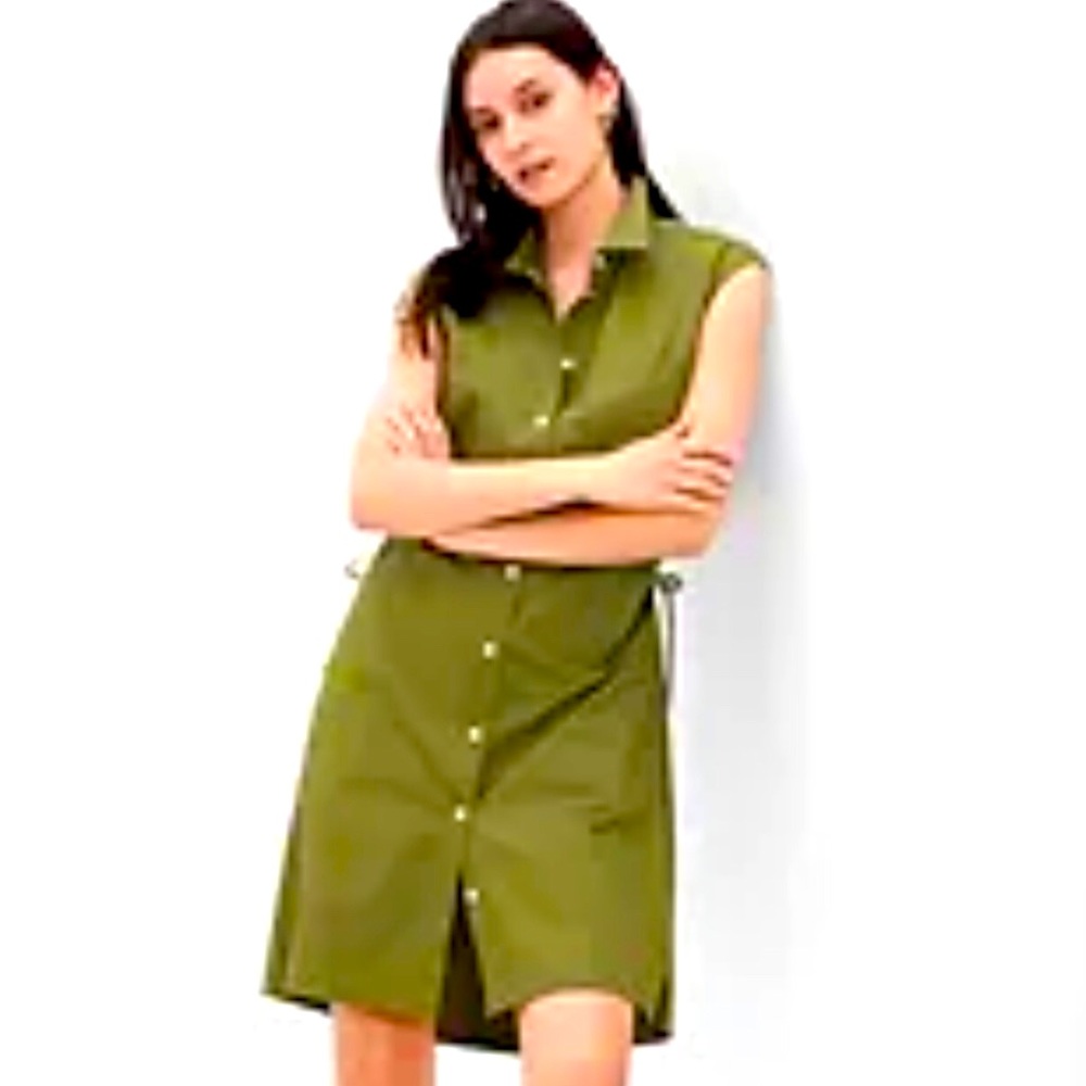 Gap Utility Sleeveless Shirtdress 🔥SOLD OUT ONLINE🔥